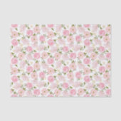 "Floral Girly Flowers" Tissuepapier (Voorkant)