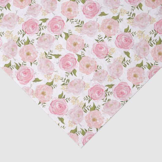 "Floral Girly Flowers" Tissuepapier (Detail)