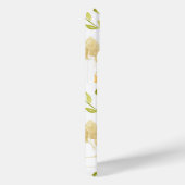 Floral Girly Monogram Case-Mate iPhone Case (Achterkant / Rechts)