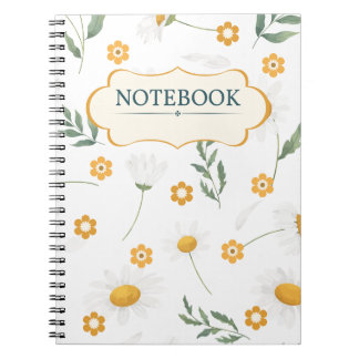 Floral Girly Notitieboek