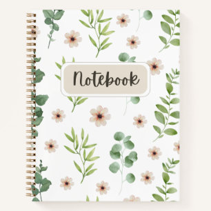 Floral Girly Notitieboek