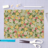 "Floral Girly"-Roos Tissuepapier (Craft)