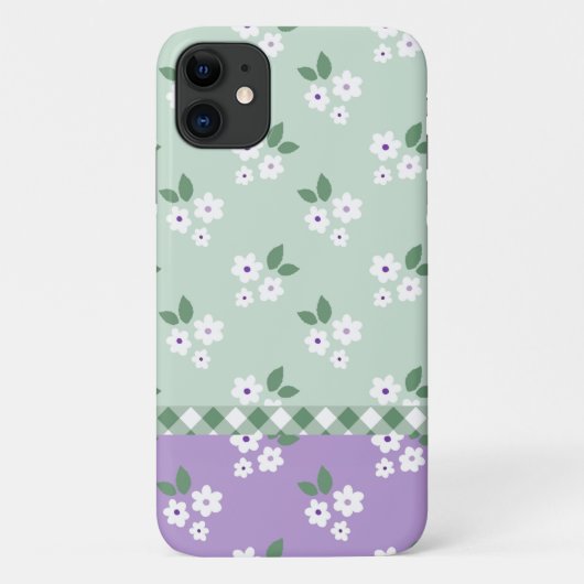 Floral Girly Simple Pattern Case-Mate iPhone Case (Achterkant)