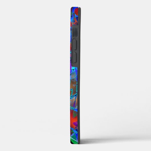 Floral Glas in lood Case-Mate iPhone Case (Achterkant / Links)