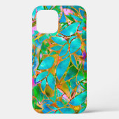 Floral Glas in lood Case-Mate iPhone Case (Achterkant)