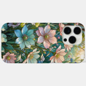 Floral Glas in lood Design Case-Mate iPhone Case (Achterkant (horizontaal))