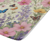 Floral Glass Cutting Board Snijplank (Hoek)