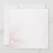 Floral glazen bol platte kaart (Achterkant)