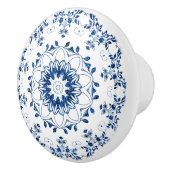 Floral Glittering Mandala Ceramic Knob Keramische Knop (Rechts)