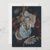 Floral Glow 5x7 Weddenschap Kaart (Achterkant)