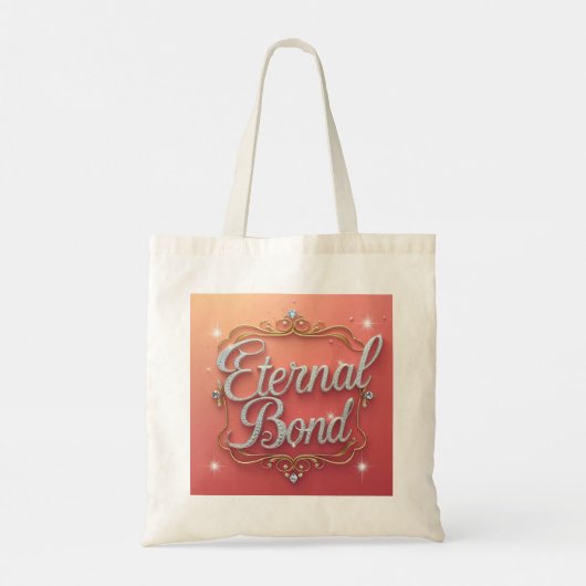 Floral Glow Tote Bag (Achterkant)