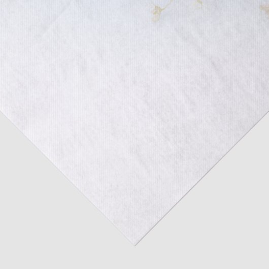 Floral Goat Waterverf Tissuepapier (Detail)