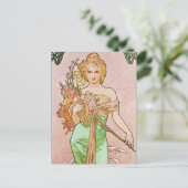 Floral Goddess Briefkaart (Staand voorkant)