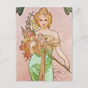 Floral Goddess Briefkaart