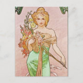 Floral Goddess Briefkaart (Voorkant)