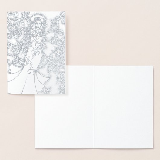 Floral Goddess Folie Kaarten (Display)