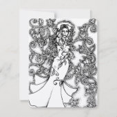 Floral Goddess Notitiekaartje (Voorkant)