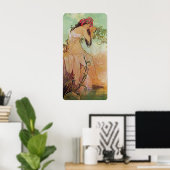 Floral Goddess Poster (Thuiskantoor)