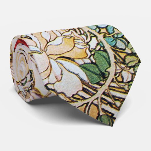 Floral Goddess Stropdas (Opgerold)