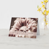 Floral Godmother Trouwdag Gefeliciteerd Kaart (Gele Bloem)