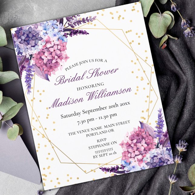 Floral Gold Geometric Vrijgezellenfeest (Creator heeft geüpload)