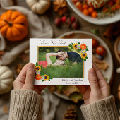 Floral Gold Lijst Wedding Save The Date