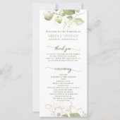 Floral Gold Programme Waterverf Elegant Greenergy (Voorkant)