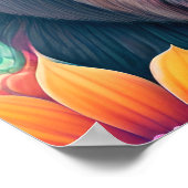 Floral Gorilla Animal Posters (Hoek)