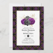 Floral Gothic Couples Shower Kaart (Voorkant)