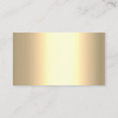 Floral Goud Lijst Champagneglas Informatiekaartje (Achterkant)