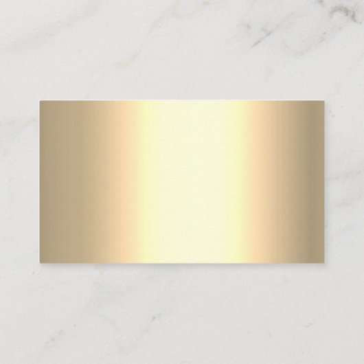 Floral Goud Lijst Champagneglas Informatiekaartje (Achterkant)