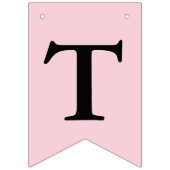 Floral gouden zwarte roze bruidbruid om Buntin te Vlaggetjes (Eerste vlag)