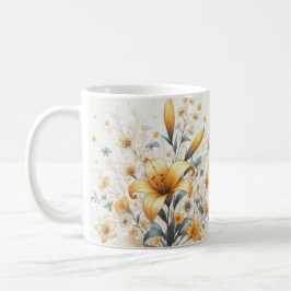 Floral Grace Mok/Vintage Bloemen Mok/Koffie Mok