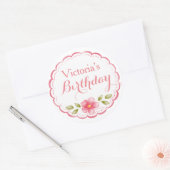 Floral Grace Stickers (Envelop)