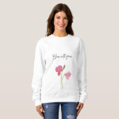 Floral Grace Sweatshirt (Voorkant volledig)