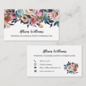 Floral Grace Visitekaartje (Voorkant / Achterkant)