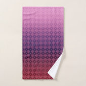Floral, gradiënt bad handdoek (Handdoek)