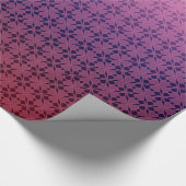 Floral, gradiënt cadeaupapier (Hoek)