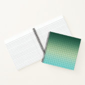 Floral, gradiënt notitieboek (Binnen)