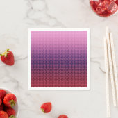 Floral, gradiënt servet (Insitu)