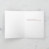 Floral Graduation Card – Congratulations Class of  Kaart (Binnen)