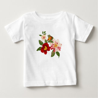 Floral grafisch baby t-shirt