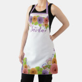 Floral Grandma Best Savta Moederdag Schort (Insitu)