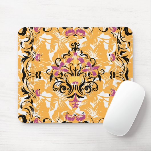 Floral Graphic Art, Gothic Hollow Life Muismat (Met muis)