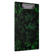 Floral Green-klembord Klembord (Rechts)
