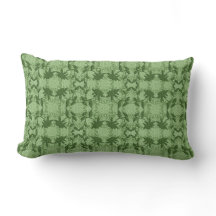 Floral Green Lace Print Sierkussen
