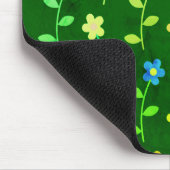 Floral Green Muismat (Hoek)
