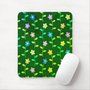 Floral Green Muismat