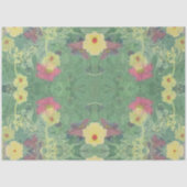 Floral Green Tissuepapier (Voorkant)