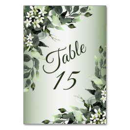 Floral Greenery Eucalyptus Leaves Kaart